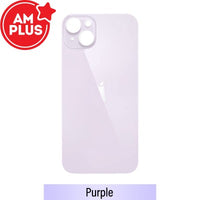 AMPLUS Rear Glass Replacement for iPhone 14 Plus (Camera Frame Aseembly by Factory) AMPLUS Rear Glass Replacement for iPhone 14 Plus (Camera Frame Aseembly by Factory)